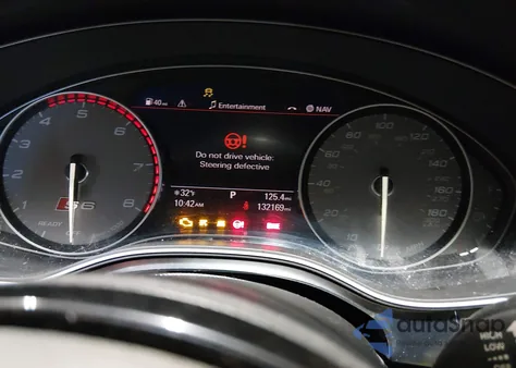 2016 Audi S6 4.0T Premium Plus z USA, uszkodzony, nr VIN WAUH2AFC4GN093846